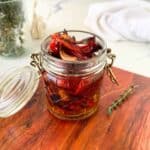 Featured Image of Oven Dried Tomatoes in a Jar