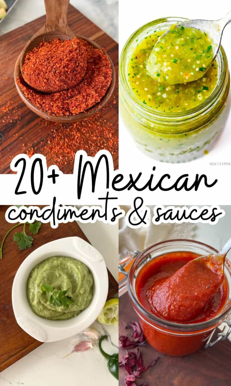 20+ Insanely Delicious Mexican Condiments and Sauces