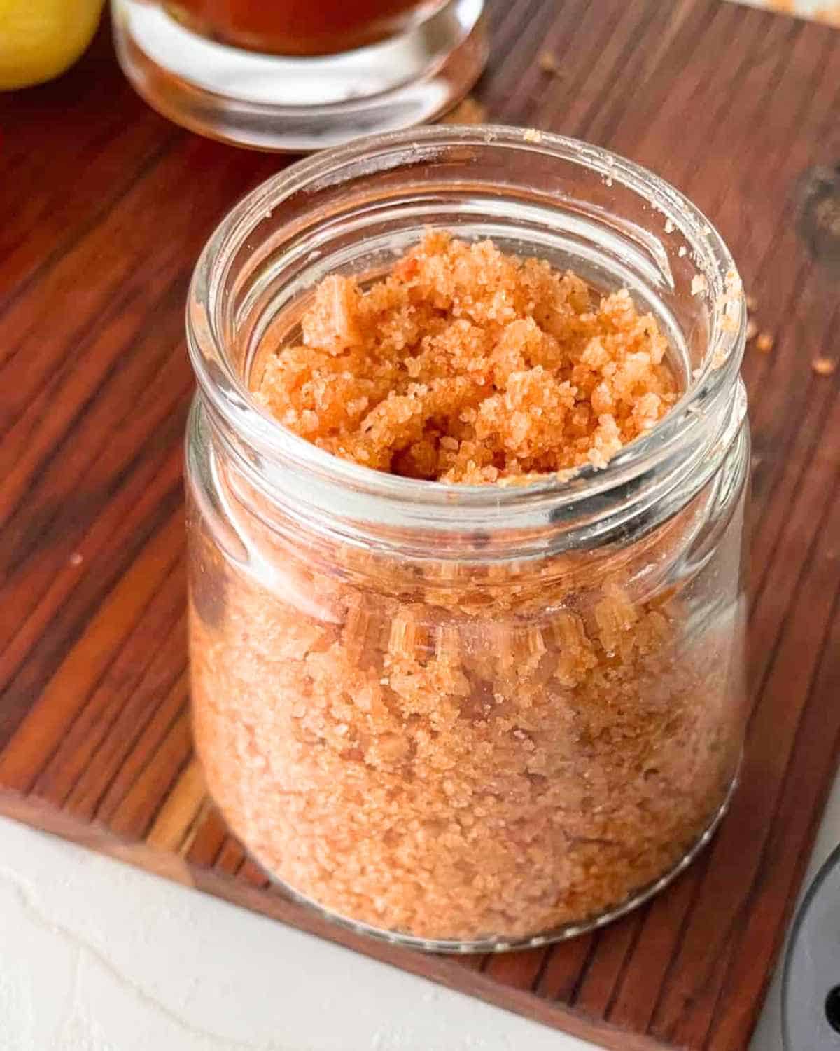 Sriracha Salt in a jar 