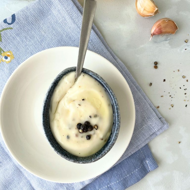 Black Pepper Aioli (Peppercorn Mayonnaise Sauce)