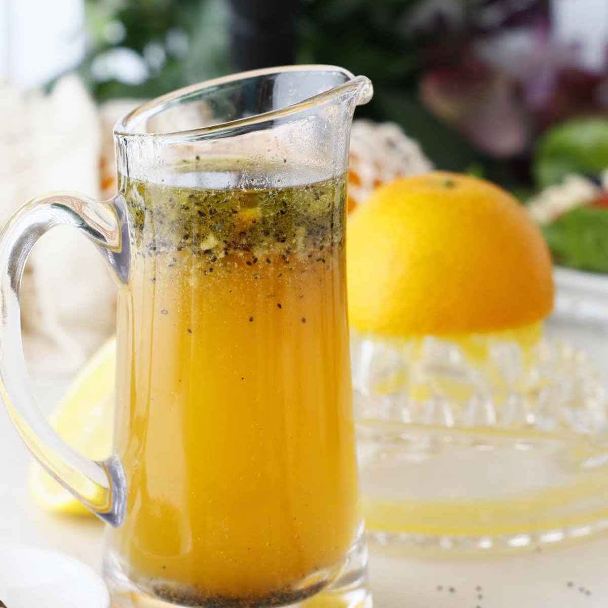 Lemon & Poppy Seed Vinaigrette Dressing