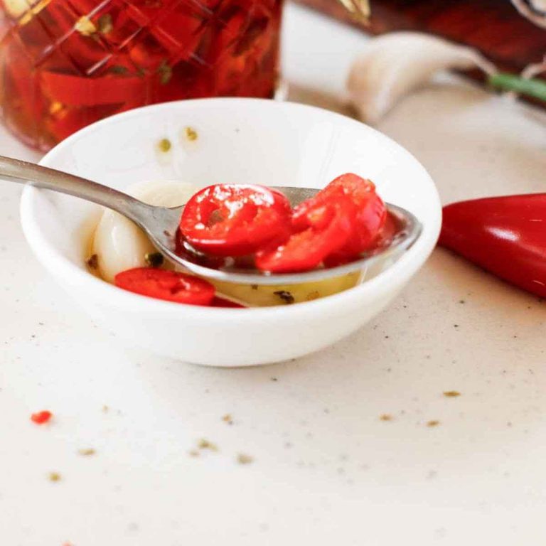 Preserved Chilies in Oil