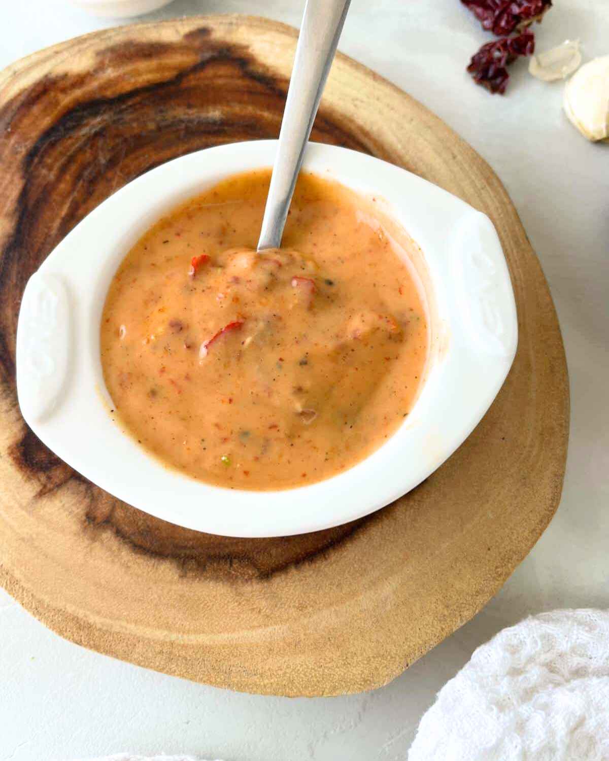 Spicy Chipotle Aioli in a bowl