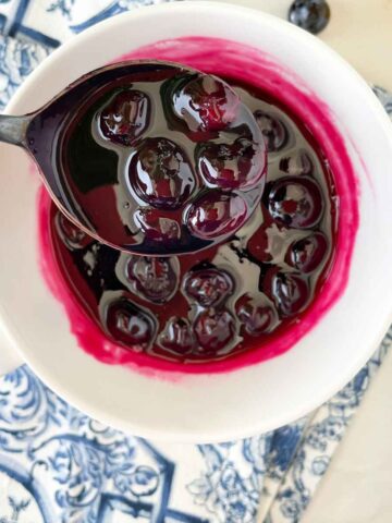 Featured Image of Classic Blueberry Sauce