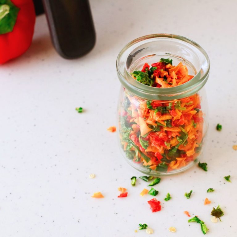 Air Fryer Dehydrated Bell Peppers
