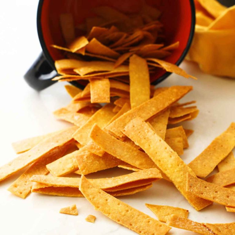 Air Fryer Tortilla Strips