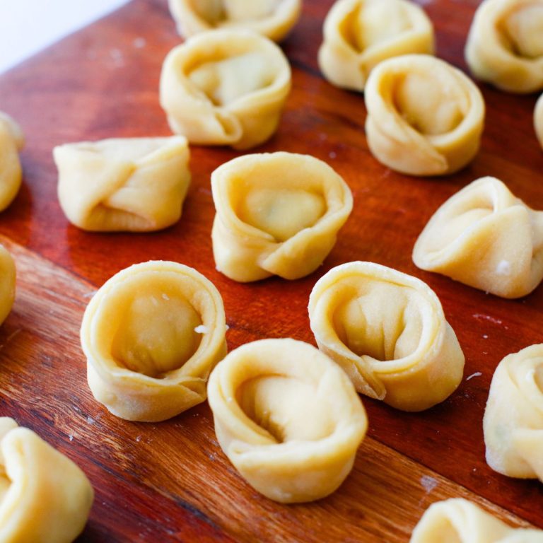 Homemade Cheese Tortellini