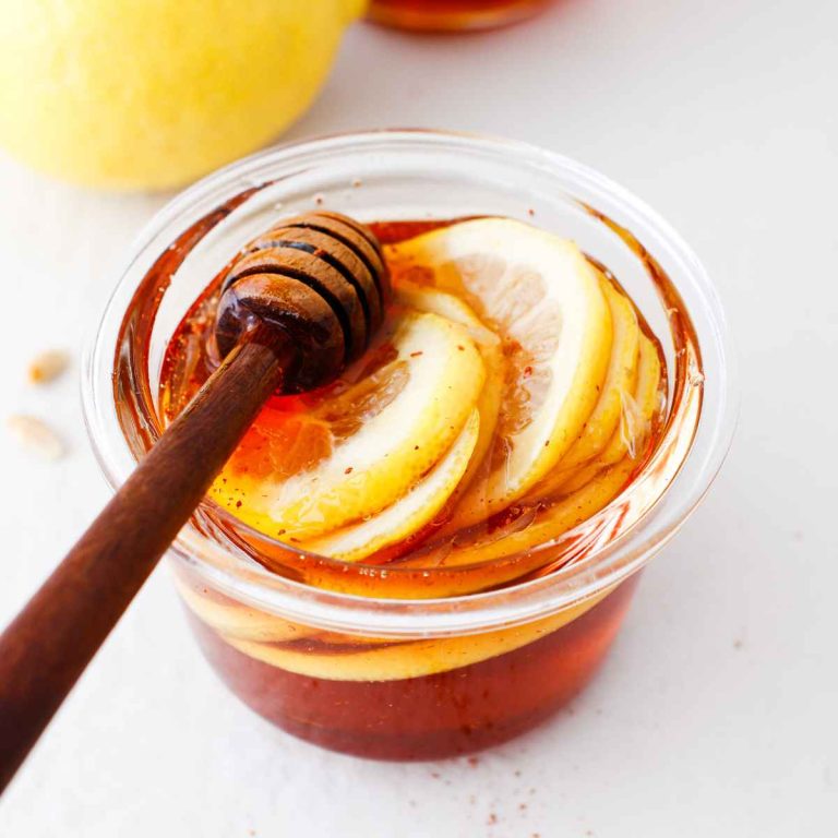 Lemon Infused Honey