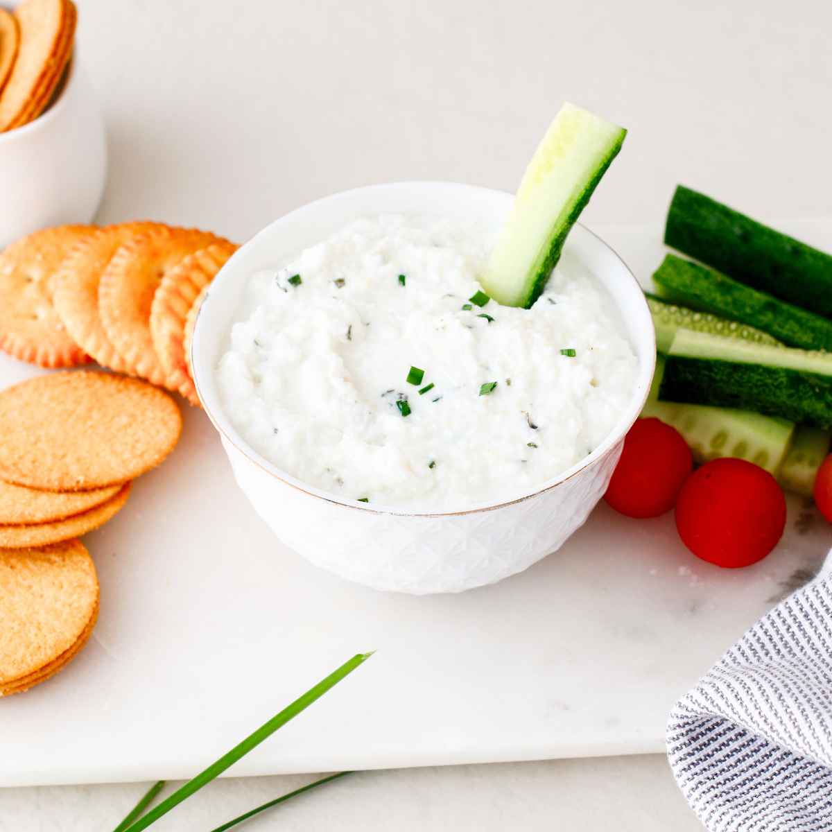 Cottage Cheese Ranch Dip 