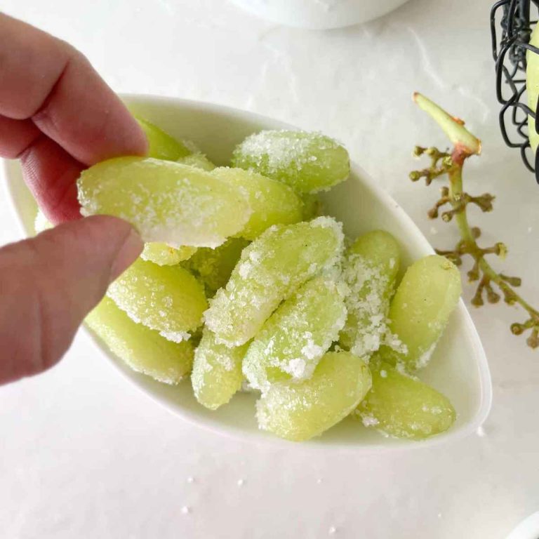 Frozen Candy Grapes