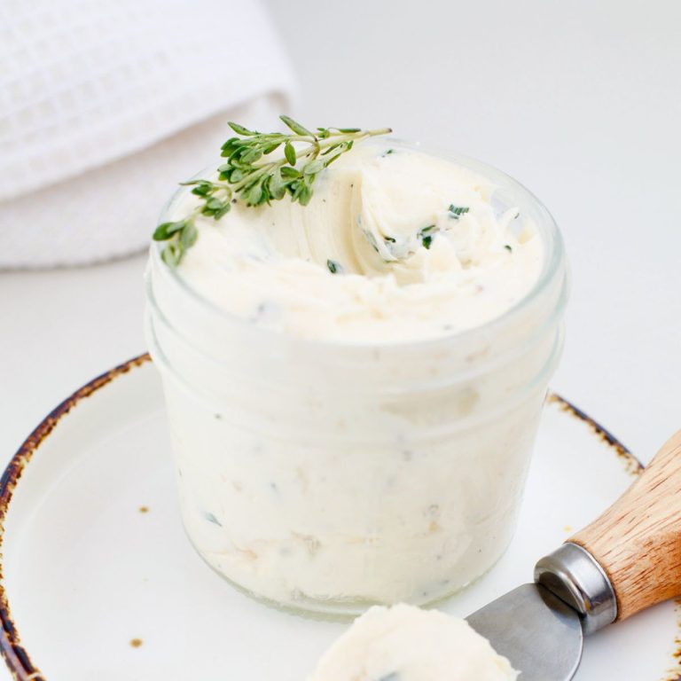 Homemade Boursin Cheese