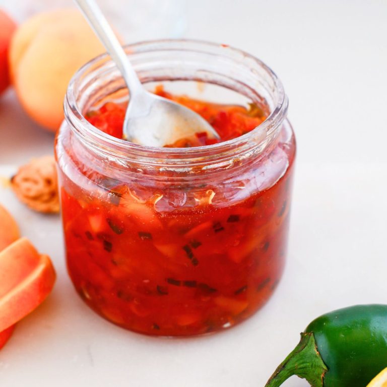 Peach Hot Pepper Jam